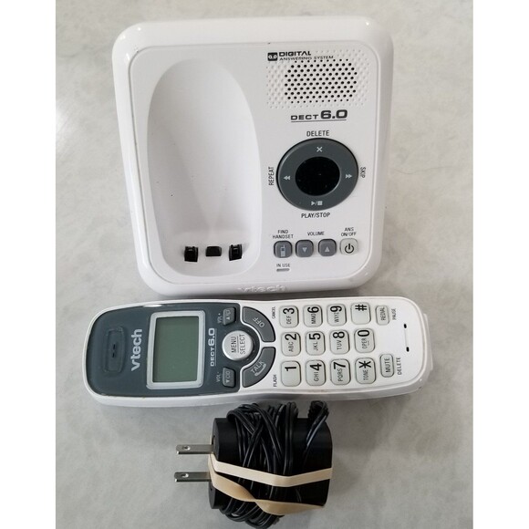 Vtech Cordless phone answering machine. Model cs6124 - Picture 9 of 10